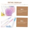CALLARON 5pcs Eyelash Brush Tubes Keychain Mascara Bottles Soft Applicators for Eyelash Extensions and Eyebrow Grooming Portable Makeup Tools view 3