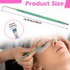 2 Pcs Lash Lift Tools, 2 in 1 Lash Lift Rods Stainless Steel Lashs Perming Brush Professional Eyelash Separator Tool with Comb for Eyebrow Perming Tinting Curling Lashs Extension Supplies view 2