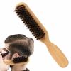 Beard Comb - Soft Bristles Beard Brush | Eco-Friendly Materials Beard Straightener | Beard Grooming Tool Suitable for Reduce Itchiness and Eliminate Tangles view 1