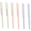 PACKOVE 6pcs Eyebrow Portable Eyebrow Trimmer Tools with Sliding Cover Lightweight Hair Removal Device for Women for Face Grooming view 1