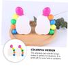 Housoutil 2sets Foot Shape Highlighter Pens Highlighter Pen Markers Chisel Tip Markers for Boys and Girls and Adults view 4
