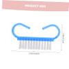 Healvian 30pcs Nail Dust Brushes Portable Nail Clean Brush for Manicure Supplies Small Practical Easy to Use for Cleaning Stains and Dust Pink Purple Blue view 2