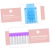 Healvian 30pcs Nail Dust Brushes Portable Nail Clean Brush for Manicure Supplies Small Practical Easy to Use for Cleaning Stains and Dust Pink Purple Blue view 3