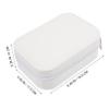 LIFKOME Led Lighted Makeup Organizer Case with Mirror Small Travel Cosmetic Storage Box for Outdoor Use Elegant Design for Neat Storage for Makeup Essentials view 2