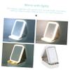 LIFKOME Led Lighted Makeup Organizer Case with Mirror Small Travel Cosmetic Storage Box for Outdoor Use Elegant Design for Neat Storage for Makeup Essentials view 4