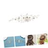 Beaupretty Bride Wedding Hair Piece Rhinestone Hair Side Comb Elegant Bridal for Women for Weddings Proms and Special Occasions view 4