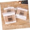 CALLARON 100pcs Double-ended Cotton Buds Wooden Stick Long Cotton Swabs Bulk Pack Gentle Skin view 4