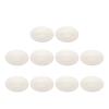Silicone Lips, Model Soft Silicone Practice Lips, 10PCS Mouth Opening Design with Teeth for Semi Permanent Makeup Practice Teaching Display (Semi Transparent White) view 1