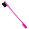 PartyKindom 3pcs Double-head Eyebrow Brush Comb Grooming Tool Smooth Edges Boys and Girls-friendly Rosy view 1