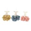 PACKOVE 3pcs Mermaid Tail Shaped Exfoliating Body Sponge Bath Flowers Shower Bath Accessory for Family Travel Hotel Random Style view 1
