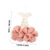 PACKOVE 3pcs Mermaid Tail Shaped Exfoliating Body Sponge Bath Flowers Shower Bath Accessory for Family Travel Hotel Random Style view 2