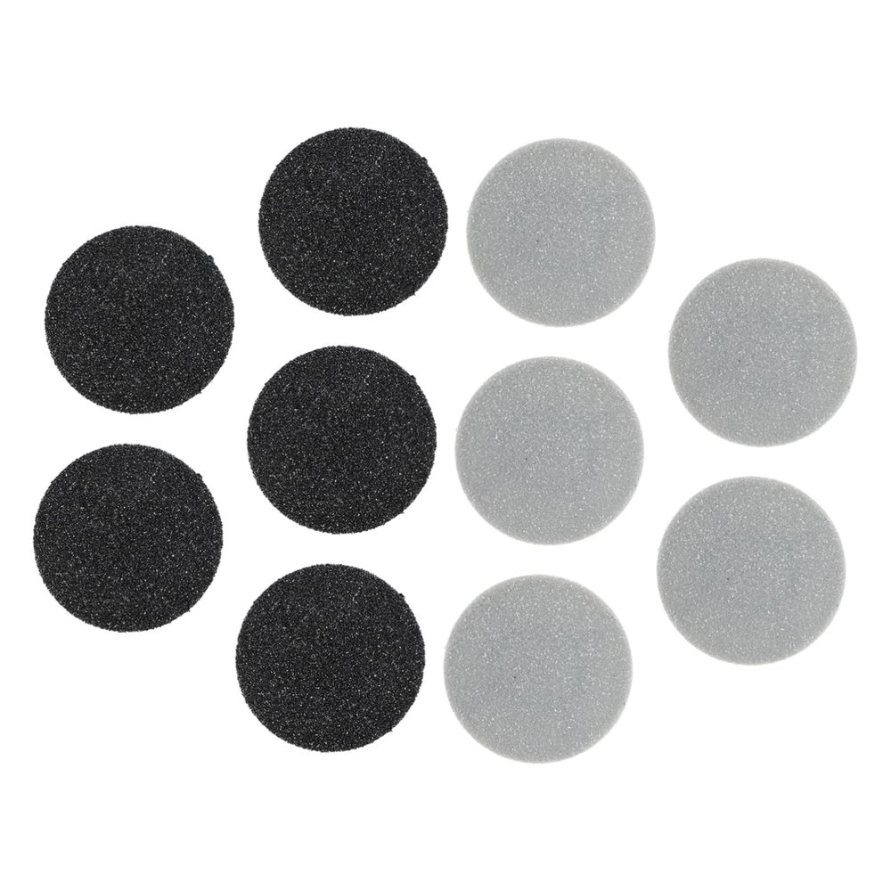 Healvian 10pcs Replacement Grinding Head for Foot File Accessory Electric Foot Rasp Catcher Polisher