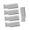 PACKOVE 5pcs Replacement Blades for Eyebrow Trimmer Hair Remover Replacement Heads Stainless Steel for Men and Women view 1