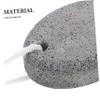 PRETYZOOM Volcanic Stone Foot File Corn Remover Vibrant Pumice Stone Foot Scrubber for Exfoliation Home Decor view 3