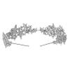 MERRYHAPY Bridal Crowns for Wedding Silver Crown Headpiece Stars Rhinestone Tiara Wedding Dress Accessories view 1