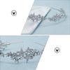 MERRYHAPY Bridal Crowns for Wedding Silver Crown Headpiece Stars Rhinestone Tiara Wedding Dress Accessories view 3