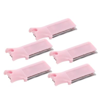 PACKOVE 5pcs Eyebrow Replacement Blades for Face Trimmer Compatible Blades for Eyebrow Hair Removal Convenient for Extended Use and Easy Replacements