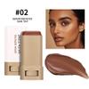 2PCS 3-in-1combining Foundation Stick Beauty Balm Serum Boosted Skin Tint,Solid Tinted Moisturizing Serum Contour Foundation Face for Women,Natural Finish Makeup,Buildable Medium-to-Full Coverage(#02) view 2