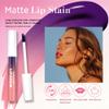 HANJILIAN Pipe-off lip liner stain,line tattoo high-color Tint,Smudge-Proof,Waterproof,light brown/dark brown/burgundy long-lasting,Nude Matte Tint,Non-Fading, Full Coverage#1 Light Pink view 4