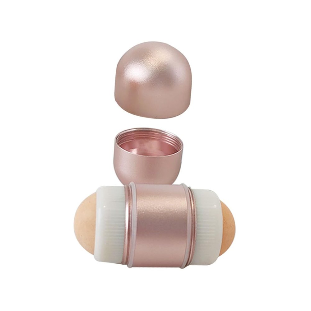 Healeved Volcanic Stone Oil Absorbing Roller for Oily Skin Reusable Compact Makeup Tool Mini Face Roller for Control for Travel and Everyday Use