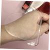 Angoily 1set Heart Shape Acrylic Makeup Palette Tray Spatulas Foundation Mixing Plate for Artists view 3