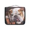 AHENGPAIG Dogs Bulldog Sleeping Travel Toiletry Bag With Hanging HookWaterproof Makeup Bag Organizer For Women view 2