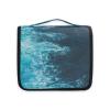 AHENGPAIG Sea Ocean Waves Travel Toiletry Bag With Hanging HookWaterproof Makeup Bag Organizer For Men view 2
