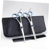 HAKIDZEL Hair Cutting Scissors Kit Hairdressing Tools Set Barber Comb Stainless Steel Scissors for Home Salon view 3