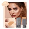 3-in-1 Foundation Stick Beauty Balm Serum Boosts Skin Tone, Solid Tinted Moisturizing Serum Contouring Foundation for Women, Natural Finish, Buildable Medium to Full Coverage(04#WHEATCOLOR) view 2