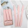 CALLARON 6pcs Professional Eyebrow Razor Trimmer Set Portable Folding Beauty Tools Storage Case Stainless Steel for Women view 3