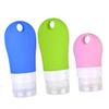 PACKOVE 3pcs Silicone Squeeze Bottles Toiletries Travel Bottles Refillable for Toiletries Travel Perfume Shampoo Conditioner view 1