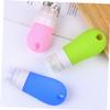 PACKOVE 3pcs Silicone Squeeze Bottles Toiletries Travel Bottles Refillable for Toiletries Travel Perfume Shampoo Conditioner view 4