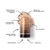 DIBS Beauty Status Stick Face And Body Highlighter (Unbothered Bronze) 1.3 oz / 38 g view 4