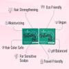 Batana Oil Shampoo and Conditioner Bar Set for Hair Growth. Eco Friendly, Vegan, Color Safe, pH Balanced. 1 Bar Equals 3 Liquid Bottles. USA Made, Strengthening & Dry Hair Relief view 2
