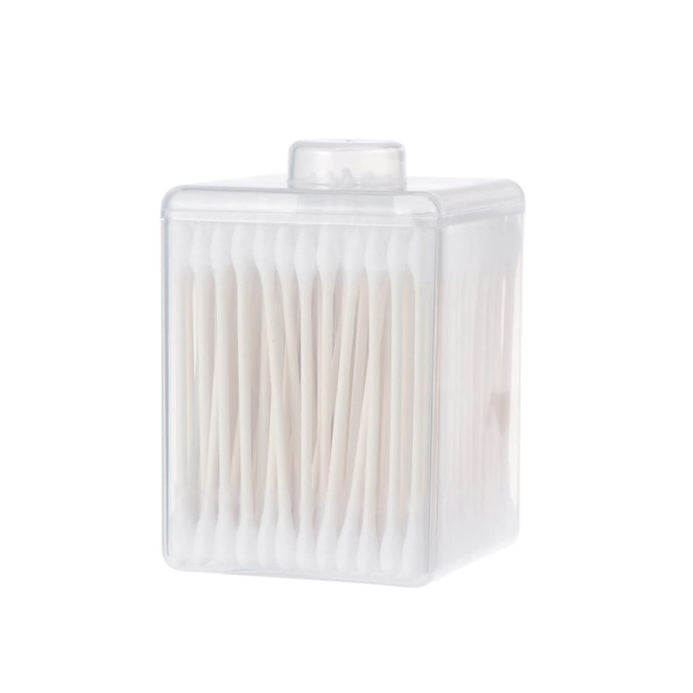 CALLARON 3 Boxes Makeup Cotton Swab Cotton Swabs Beauty Cotton Swab Cleaning Cotton Swab Double Head Cotton Swab White