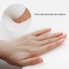U Shape Eyelash Extension Pillow Curved Memory Foam Lash Bed Pillow with Neck and Back Support Professional Ergonomic Eyelash Grafting Pillow with Two Pockets for Beauty Salon (carmine) view 3