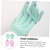 CALLARON 2pairs Moisturizing Gloves for Hand Care Spa Gel Gloves Reusable Overnight Hydration Mittens for Daily Use and Gifting view 3
