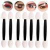 Ipetboom 4bags Double-ended Eyeshadow Sponge Applicators for Makeup Versatile Sponges for Eye Lip and Nose Contouring Easy to Carry Go view 4