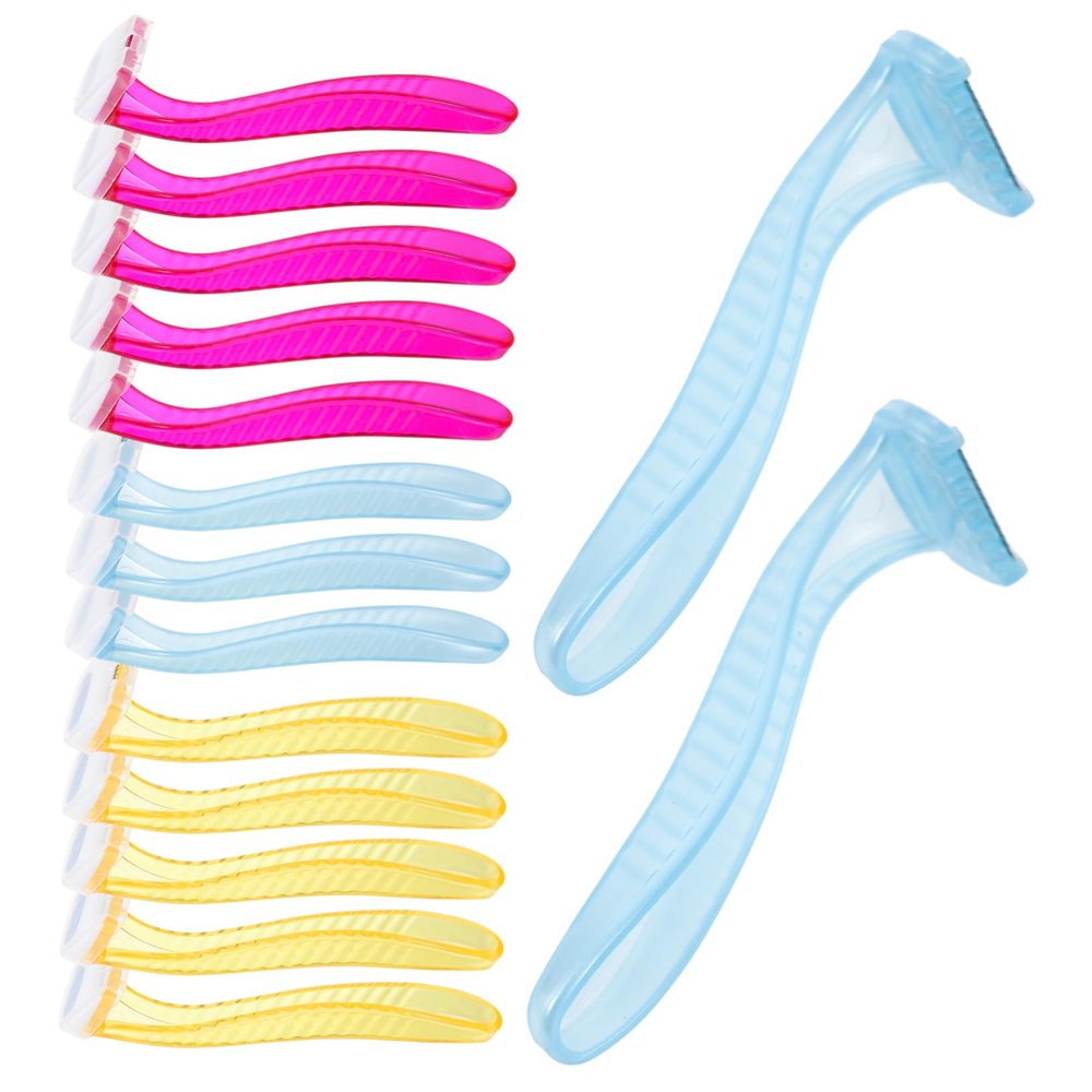 PartyKindom 15pcs Women Facial Razor Hair Removal for Women Girls Back Shaver Trimmer