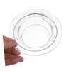 MAGICLULU 3pcs Oil Warmer Replacement Dish of Glass Trays for Candle Warmer Easy to Clean and Decorative view 3