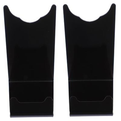 Beaupretty 2pcs Quality Material Electric Razor Holder Stand Plastic Shaver Brackets Storage Display Rack