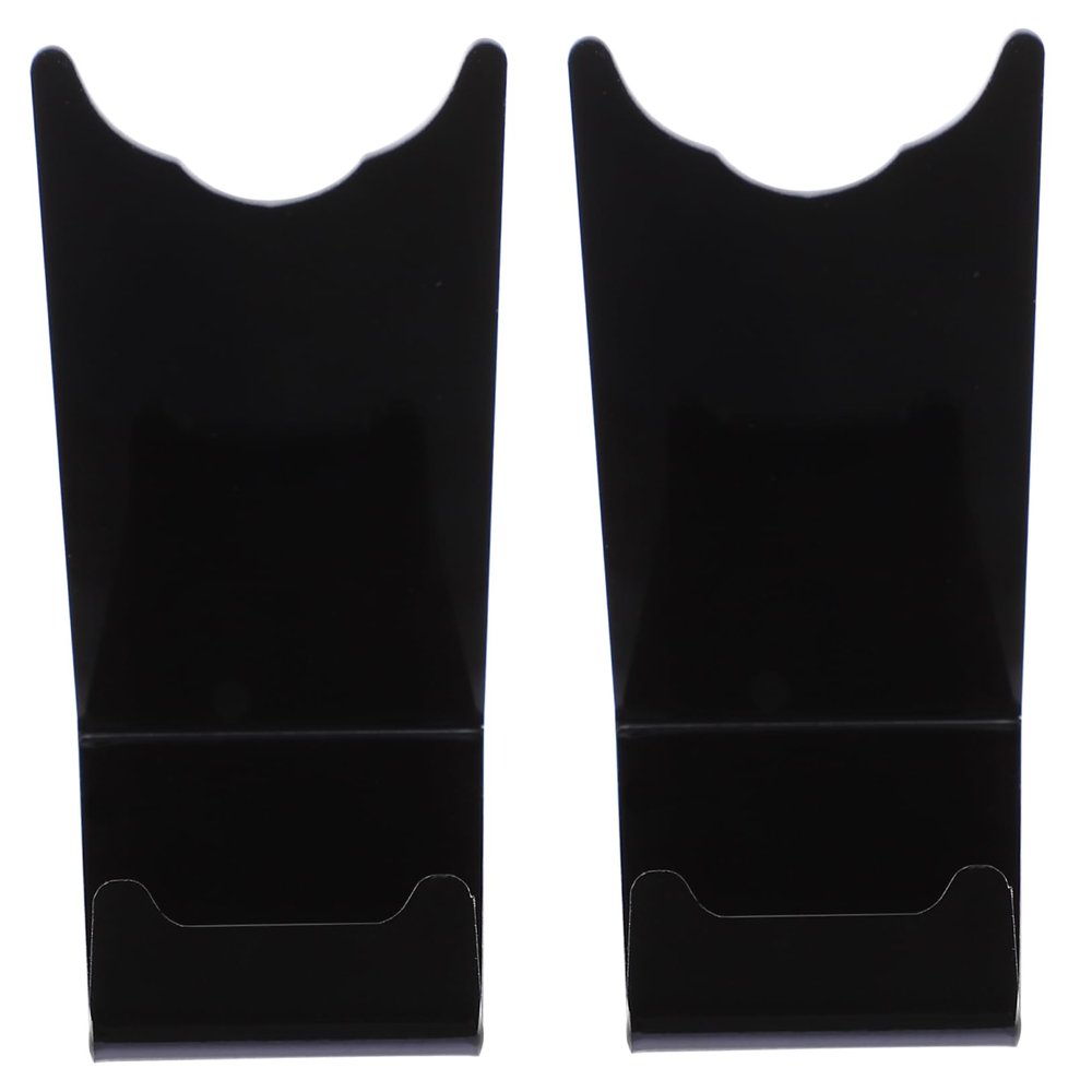 Beaupretty 2pcs Quality Material Electric Razor Holder Stand Plastic Shaver Brackets Storage Display Rack