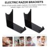 Beaupretty 2pcs Quality Material Electric Razor Holder Stand Plastic Shaver Brackets Storage Display Rack view 4