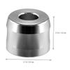 Beaupretty 1pc Safety Razor Stand Holder Razor Rack Shaver Bathroom Stand Aluminum Alloy Base view 2
