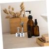 Beaupretty 1pc Safety Razor Stand Holder Razor Rack Shaver Bathroom Stand Aluminum Alloy Base view 4