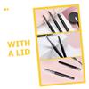 CALLARON 20pcs Portable Eyebrow Brush Anjouze Brow Brush Makeup Practice Face Tool view 3