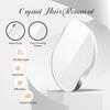 Crystal Hair Eraser for Women and Men, Reusable Crystal Hair Remover Magic Painless Exfoliation Hair Removal Tool, Magic Hair Eraser for Back Arms Legs (Electroplating - Silver) view 3