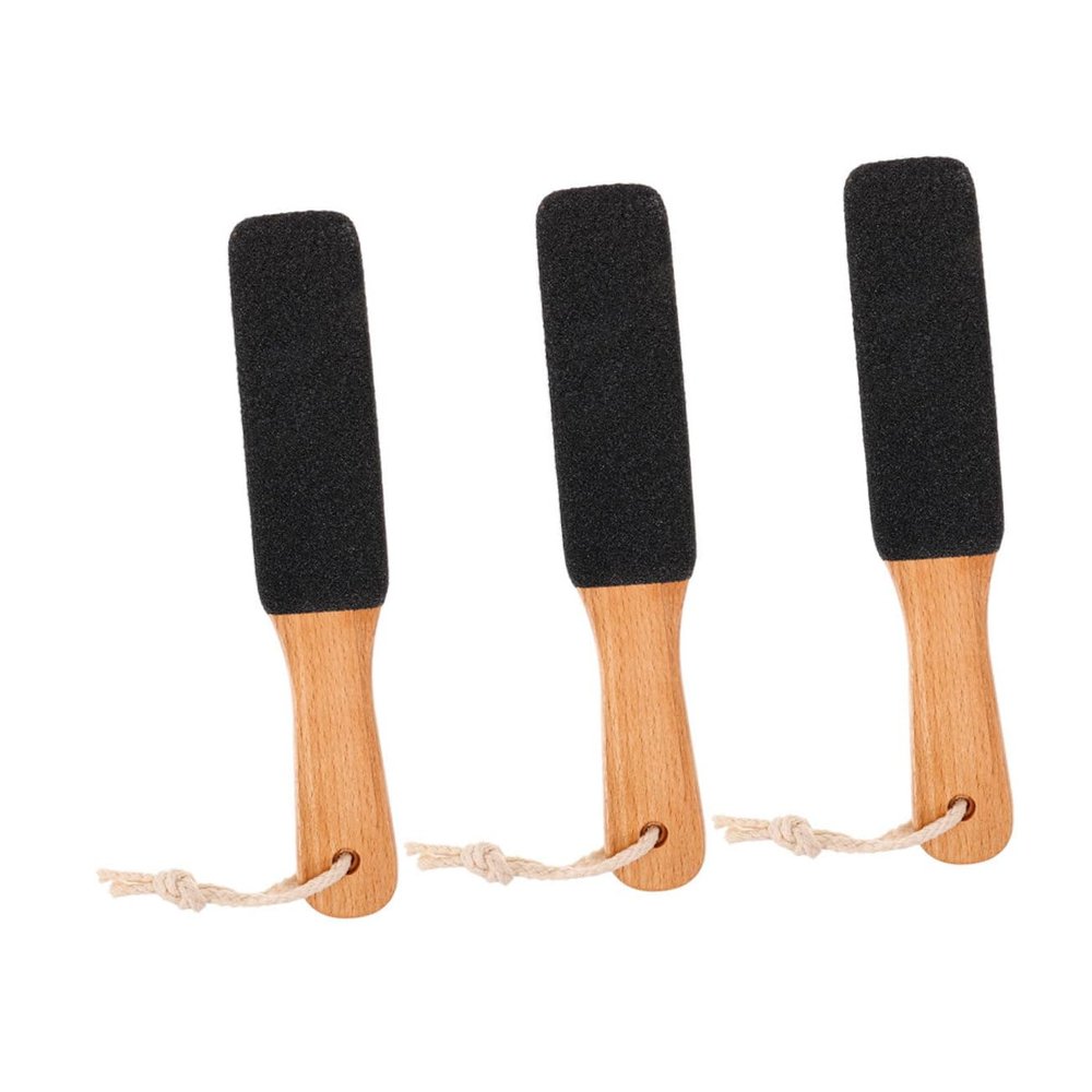 AUTSUPPL 3pcs Foot Exfoliator Tool Silicon Carbide Foot File for Dead Skin Removal for Home Use and