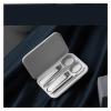 Agnail Clippers Stainless Steel Nail Clippers Pedicure Care Trimmer Portable File with Storage Shell Toenail Pliers view 2