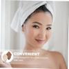 BESPORTBLE 2pcs Pineapple Dry Hair Cap Towel Hair Shower Cap Hair Drying Hat Women Hair Bonnet for Sleeping Hair Towel Wrap Quick Drying Bath Cap Head Wrap Towel for Wet Hair Coral Fleece view 3